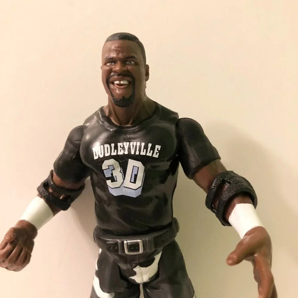 1999 D Von Dudley Jakks Pacific Titan Tron Live WWE Wrestling Figure - Picture 2 of 10